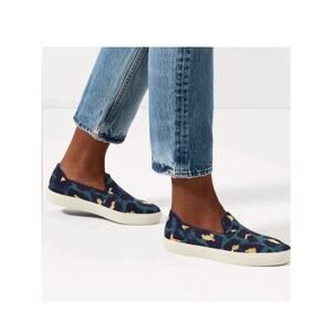 Rothy’s Slip On Sneaker Retired Blue Spot Size 9.5